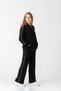 Sports Academy College Team Us-86 Embroidered Hooded Front Zipper Girls' Bottom Top Tracksuit Set - 6
