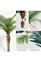 Artificial Tree, 260cm UV-Resistant Artificial Date Palm-20 Lifelike Leaves for Ramadan & Home Decor - 4
