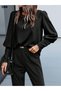 Women's Round Neck Crepe Blouse