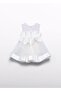 Mayoral Abel Lula Baby Girl Sirius Evening Dress Cream - 2