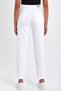 Ns-16634 Women's White Slim Mom Jeans - 4