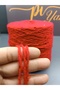 Chunky and Thick Sequin Mohair 300g Hand Knitting Yarn Red - 3