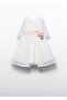 Mayoral Abel Lula Girl's Royal Dress Cream - 2