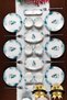 Snowman 16 Piece 6 Person Porcelain Breakfast Set - 4
