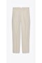 Ekru High Waist Pencil Pants - 4