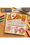 FOOD SNACKS & SWEETS Themed Coloring Book for Adults Cute Drawing Book Perfect Gift for Party and... - 2