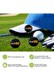 black 3 pcs Golf Hub Design Golf Ball Markers Hat Clip 3Pack Choose Your Golf Gift Set Golf Marker M - 2