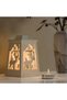 5pcs Silicone Mold 5pcs Christmas Candle Holder Silicone Molds Set, 3 Styles: Snowflake, Snowman & R - 2