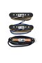 FLEOR Electric Guitar Pickups Set Alnico 5 Single Coil + Hot Dual Rails Pickups Cream ST SSS Guit... - 6