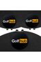black 3 pcs Golf Hub Design Golf Ball Markers Hat Clip 3Pack Choose Your Golf Gift Set Golf Marker M - 3