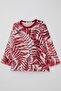 Our Baby (Breeze) Baby Girl Pajama Set, Forest Themed Leaf Pattern, 9 Months-3 Years Old, Cherry Rot - 6