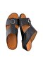 A E T Handmade Arabic Sandals For Men | Outdoor Mens Slippers | Genuine Cow Leather with Buckle - 2