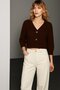 V-neck buttoned knit cardigan - 2