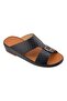 A E T Handmade Arabic Sandals For Men | Outdoor Mens Slippers | Genuine Cow Leather with Buckle