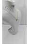 Gold Color-G Letter Necklace with Steel Heart Detail - 5