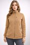 Unisex Women's and Men's Solid Color Full Zip Dikyaka Cotton Sweatshirt