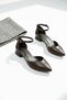 Toffy Brown (3 cm Heels) Pointed Toe Heeled Shoes - 3