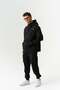 Fugitive Hole Detailed Hooded Sweatshirt Tracksuit Set