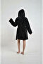Women's Premium Hooded Wellsoft Robe - Ultra Soft Plush Home Bathrobe - 4
