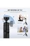 BASICS Mini Desk Selfie Stick Tripod, TP43 Black - 3