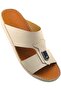 A E T Handmade Arabic Sandals For Men, Outdoor Mens Slippers, Open Toe | Genuine Leather with Buckle