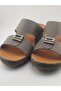 A E T Handmade Arabic Sandals For Men | Outdoor Mens Slippers | Full Genuine Leather with Buckle - 2