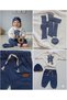 Baby 3-Piece Set 100% Cotton Comfortable Fit with Hat Boy/Girl Baby Set - 5