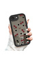 iPhone 16E Compatible Star Mirror Anti-Fall Silicone Phone Case - 3