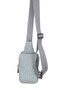 Men's Linen Fabric Belgrat Crossbody Chest and Shoulder Bag with Phone Compartment - Gray - 6