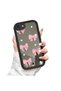 iPhone 7/8/Se 2020 2022 Compatible Ribbon Button Mirrored Anti-Fall Silicone Phone Case - 3