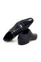 Dark Blue Color Lace-Up Genuine Leather Men's Shoes - 2