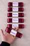 Plum Satin Ribbon 4 cm 10m - Bohça, Nikah, Nişan, Çeyiz, Hediye, Süsleme, Doğum Günü, Parti - 2