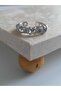 Lupps Silver Zircon Stone Ring Is Adjustable