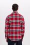 Men's Slim Fit slim fit checkered winter lumberjack shirt - 7