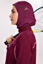 قميص تنس رياضي نشط H-Per Fit Mor Tesettür طراز ACT-43 - 7