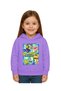 Unisex Spongebob Printed Children's Swaetshirt Hooded 3 Thread Raster - 2