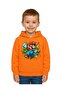 Unisex Super Mario Printed Children's Sweatshirt Hooded 3 Thread Raster - 2
