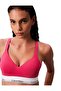 Women's Pink Push up Lift Bralette Bra Lv00Qf8500 - 2