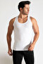 Ter0101 6 Pieces Men's Combed Cotton Undershirts
