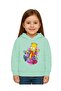 Unisex Simpson Printed Children's Swaetshirt Hooded 3 Thread Rased - 2