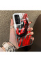 Samsung Galaxy A54 Compatible Silicone Edge Hard Back Anti-Fall Case Racing Car Style - 4