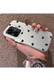 Realme C55 Compatible Silicone Edge Hard Back Anti-Fall Case Heart Patterns - 3