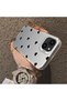 iPhone 14 Plus/15 Plus Compatible Silicone Edge Hard Back Anti-Fall Case Heart Patterns - 4