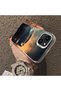 iPhone 14 Plus/15 Plus Compatible Silicone Edge Hard Back Anti-Fall Case Racing Car Style - 3
