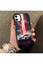 iPhone 12 Compatible Silicone Edge Hard Back Anti-Fall Case Racing Car Style - 4