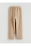 Ecru Polo Neck Boys' T-Shirt and Pants - 7