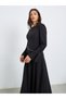 Women Faux Pearl Embellished Dress - 2