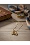Gold Color Steel Scooter Pendant - 3