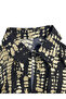 Women's Allover Printed Lapel Design 3/4 Sleeve Maxi Dress - 5