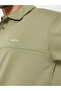 Men Olive Oversized Seam Detail Polo and Shorts Co-Ords - 3